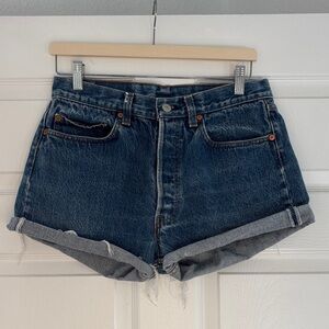 Vintage 501 Levi’s Buttonfly Denim Shorts